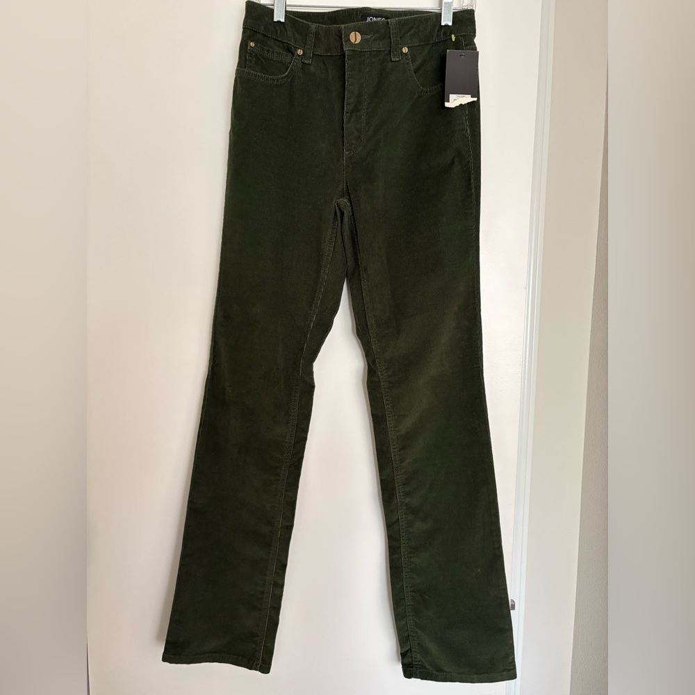 Jones New York Olive Green Corduroy Pants